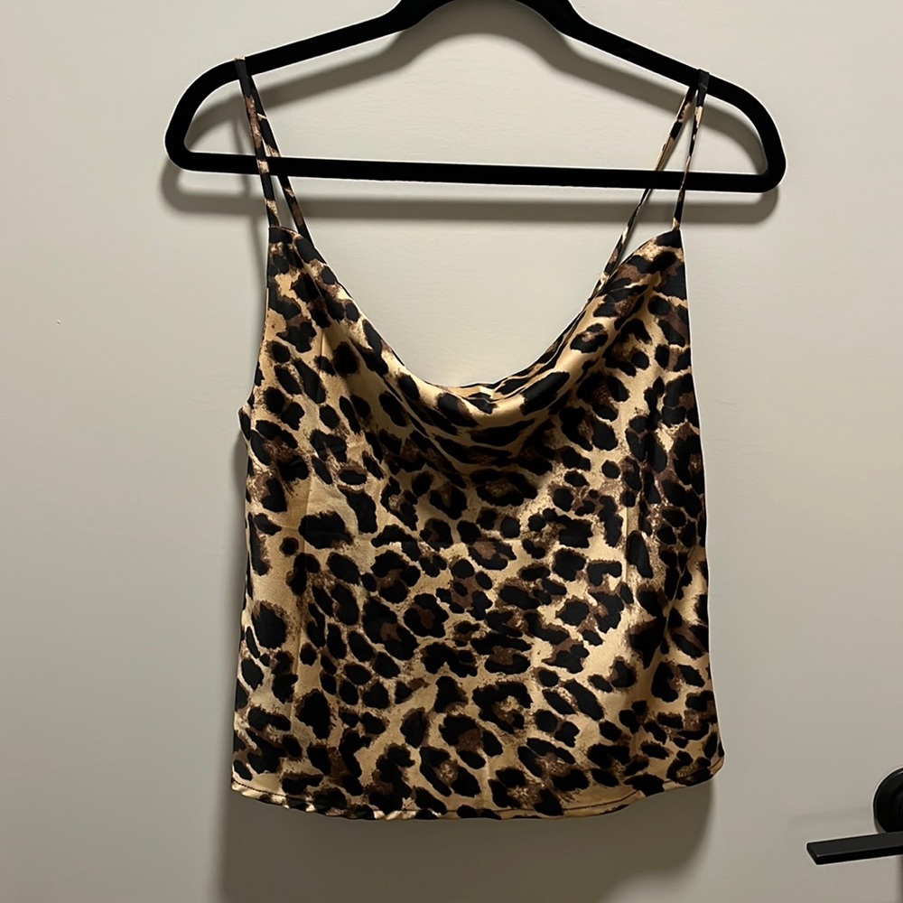 Nasty Gal Cheetah Top